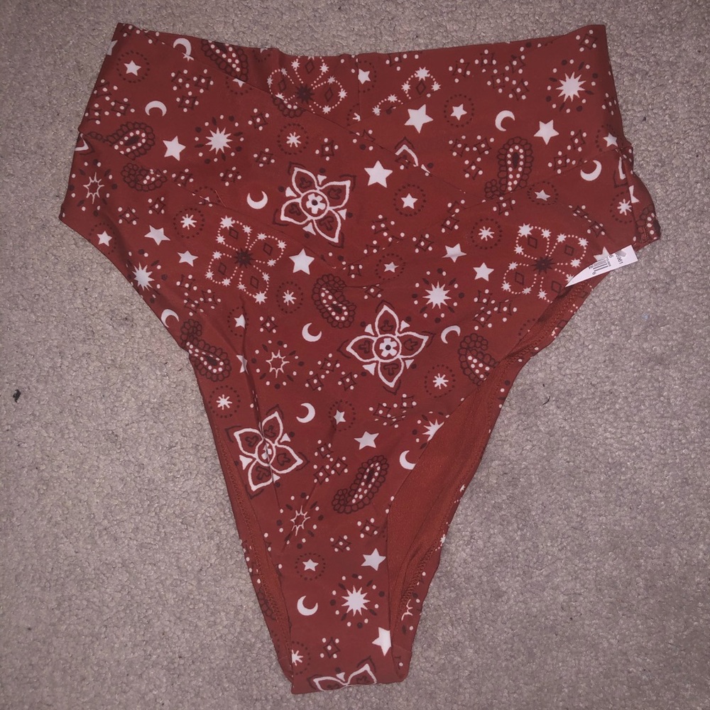 American Eagle high waisted bathing suit bottoms